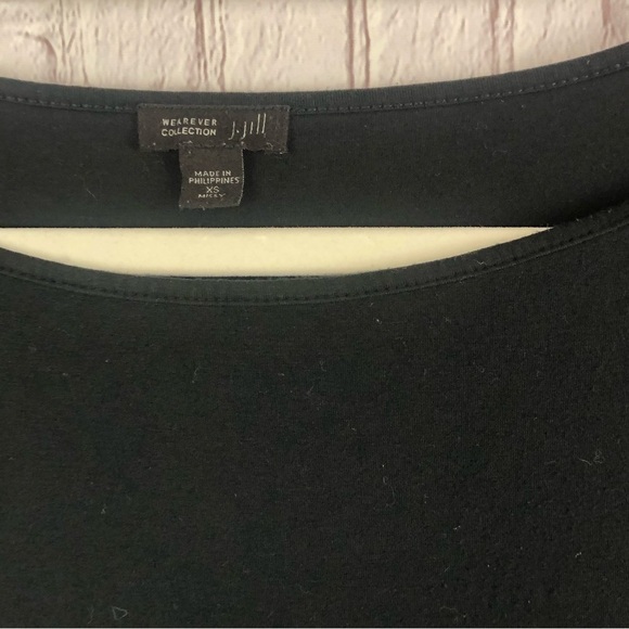 J.Jill wherever collection black long sleeve dress xs - Picture 2 of 7